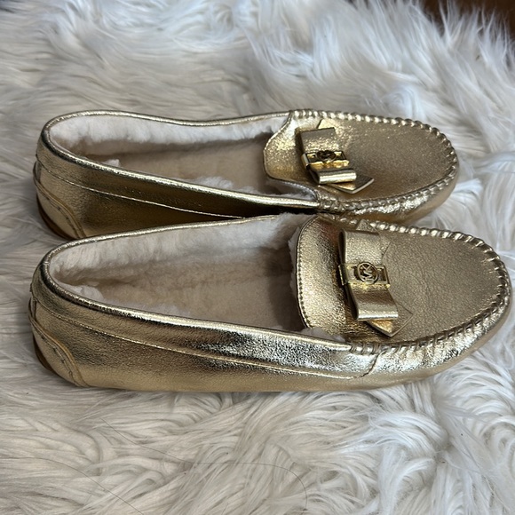 Michael Kors flux fur flats 8 - Picture 3 of 3